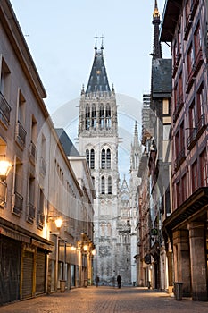 Rouen cityscape