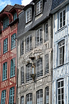 Rouen; France - september 21 2019 : city centre