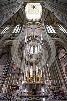 Rouen - Interior of Saint-Maclou church