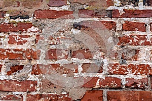 Rough ancient masonry. Ancient wall