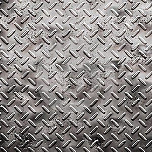 Rough black diamond plate