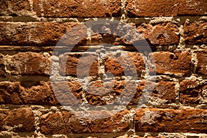 Rough brick wall background