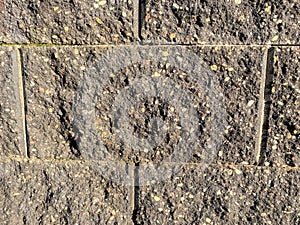 Rough brick wall, patterned brick background