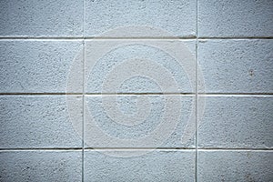 Rough bricks concrete wall, Cement texture, White painted colour, Abstract background