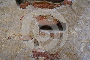 Rough cement wall texture