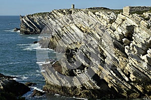 Rough cliffs on Portugals West Coast, Centro - Portugal