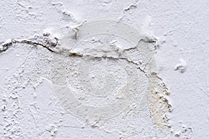 Rough cracked cement wall texture background