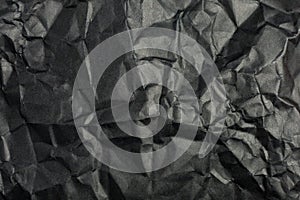 Rough crumpled texture surface of retro old vintage classic grunge paper. Background or backdrop. Black Friday