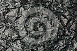 Rough crumpled texture surface of retro old vintage classic grunge paper. Background or backdrop. Black Friday