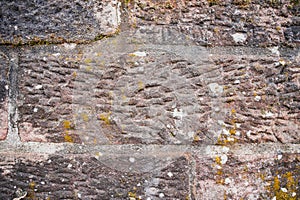 Rough Decayed Sandstone Wall Texture