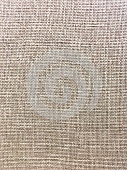 Rough hessian linen or cotton fabric texture