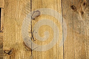 Rough knotty wood plank backdrop photo