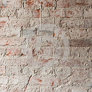 Rough old grunge brick wall texture background
