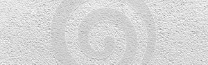 Rough patterned white cement wall texture and seamless background