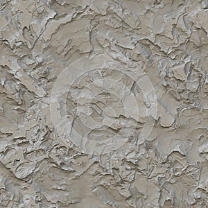 Rough plastered wall seamless texture