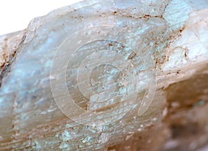 Rough rainbow moonstone from India