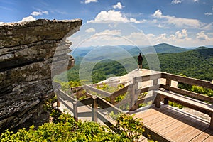 Rough Ridge Overlook Blue Ridge Parkway NC