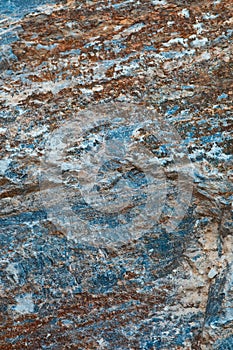 Rough rock surface.