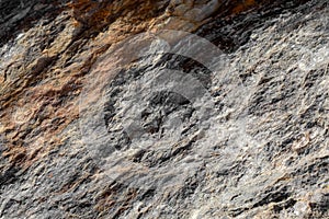 Rough rock wall, stone surface texture background