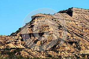 Rough rocks of Spanish Los Tozales de Monegros photo