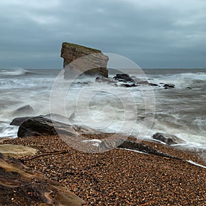 Rough Sea around Charlies Garden.