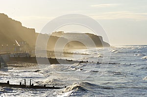 Rough sea at Cromer