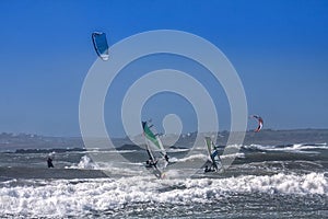 Rough seas at Rhosneigr