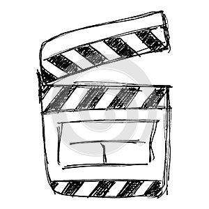 Rough sketch of a clap board