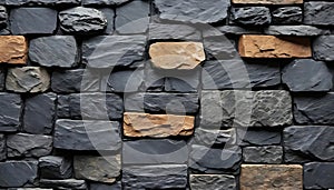 Rough Slate Stone Surface for Rustic