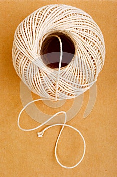 String and Brown Paper