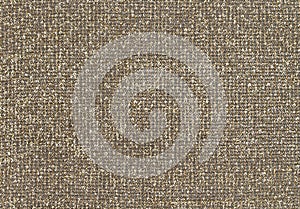 Rough surface gray fabric decorated with golden metallic flake small pieces