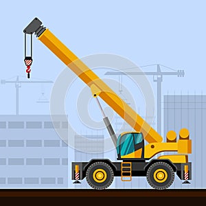 Rough terrain crane