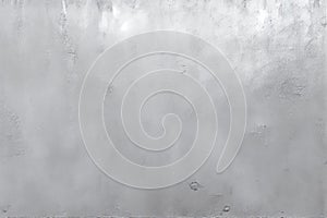 Roughly silver painted concrete wall surface background