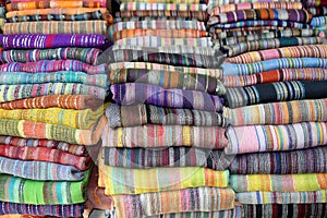 Roughly woven moroccan capes