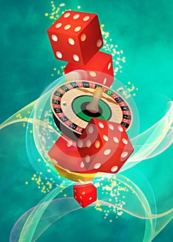 Roulette background