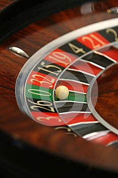 Roulette in the casino