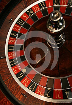 Roulette in the casino