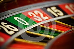 Roulette in the casino