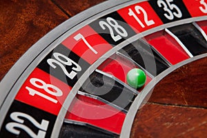 Roulette wheel