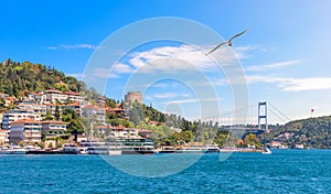 Roumeli Hissar Castle and the Fatih Sultan Mehmet Bridge, Istanbul