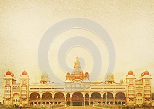 Mysore Palace is a historical palace photo