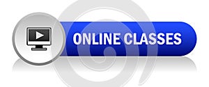 Online classes icon button