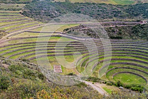 Round agricultural terraces Moray