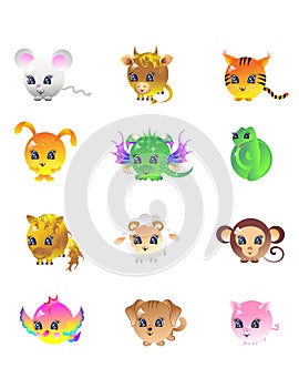 Round animals