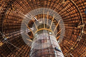 Round Barn Rafters