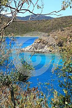 Round Bay in St John