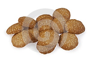 Cookies with sesame seeds. photo