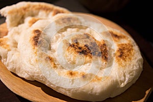 Round bread homemade Spain