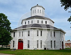 Round Brick Horse Barn