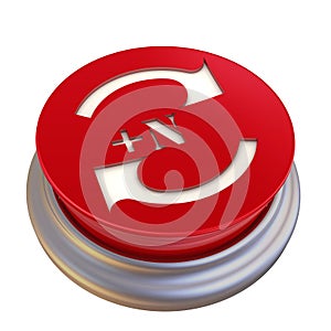 Round button with update symbol